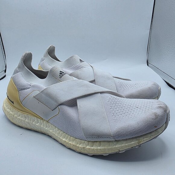 Adidas Ultraboost Slip On DNA Womens Size 9.5 White Athletic Shoes Walking Run - Picture 1 of 13